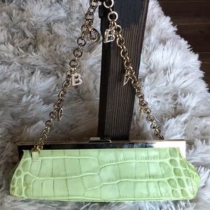 Dooney and Bourke - alligator green bag